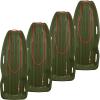 image:imageRetrospec Retrorider Plastic Snow Sled  Toboggan Style with Pull Rope ColdResistant Coating and Hard Bottom for Smooth Downhill Rides  Available in 35 and 48 Sizes for Kids and AdultsMistletoe