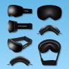 image:imageRetrospec Traverse Plus Ski amp Snowboard Snow Goggles and Interchangeble Lenses for Men and Women AntiFog and OTG DesignMatte BlackMirror Polarized