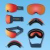 image:imageRetrospec Traverse Plus Ski amp Snowboard Snow Goggles and Interchangeble Lenses for Men and Women AntiFog and OTG DesignMatte NavyJasper