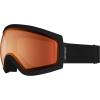 image:imageRetrospec Traverse Ski Goggles  Snowboard Goggles for Men Women  100 UV Protection AntiFog Snow GogglesMatte BlackCitrine
