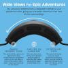 image:imageRetrospec Traverse Ski Goggles  Snowboard Goggles for Men Women  100 UV Protection AntiFog Snow GogglesMatte BlackStone