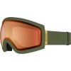 image:imageRetrospec Traverse Ski Goggles  Snowboard Goggles for Men Women  100 UV Protection AntiFog Snow GogglesMatte ForestCitrine