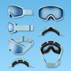 image:imageRetrospec Traverse Ski Goggles  Snowboard Goggles for Men Women  100 UV Protection AntiFog Snow GogglesMatte IceCrystal