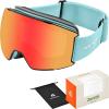 image:imageRetrospec Zenith Ski Goggles  Snowboard Goggles for Men Women Boys amp Girls  100 UV Protection AntiFog Snow GogglesMatte Winter MintJasper