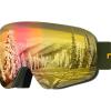 image:imageRetrospec Flume Ski Goggles for Men and Women UV ProtectionMatte ForestHeliodor