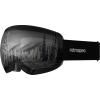 image:imageRetrospec Traverse Plus Ski amp Snowboard Snow Goggles and Interchangeble Lenses for Men and Women AntiFog and OTG DesignMatte BlackMirror Polarized