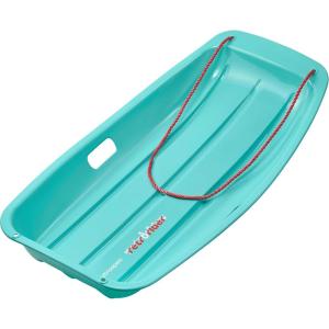 image:imageRetrospec Retrorider Plastic Snow Sled  Toboggan Style with Pull Rope ColdResistant Coating and Hard Bottom for Smooth Downhill Rides  Available in 35 and 48 Sizes for Kids and AdultsLegacy Wintertide