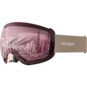 image:imageRetrospec Traverse Plus Ski amp Snowboard Snow Goggles and Interchangeble Lenses for Men and Women AntiFog and OTG DesignMatte AbalonePear