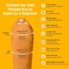 image:imageRetrospec Dream Mummy Sleeping Bag  5 15 amp 30F Cold Weather Camping amp Travel Essential Gear with Water  Resistant Shell amp Synthetic Fill  Zippered Pocket amp Stuff SackClay
