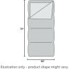 image:imageRetrospec Dream Mummy Sleeping Bag  5 15 amp 30F Cold Weather Camping amp Travel Essential Gear with Water  Resistant Shell amp Synthetic Fill  Zippered Pocket amp Stuff SackClay