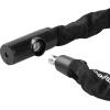 image:imageRetrospec Hero Plus Bicycle Chain Lock with Key Heavy Duty AntiTheft Bike Lock 10mm 3 Cut Resistant 3T Manganese Steel Chain and Weather Resistant Nylon SleeveOne Size