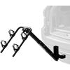 image:imageRetrospec Lenox 25  Bike Hitch Rack for Cars Trucks SUVs with 2 Hitch  Foldable Steel Frame with AntiRattle Adapter Tie Down Cradles and Straps  Fits Most FramesBlack