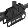 image:imageRetrospec Lenox Car Hitch Mount Tray Bike Rack W 2Inch Receiver  2 Bicycle Carrier  Class II or III Trailer HitchBlack
