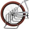 image:imageRetrospec Stash Rack 2 4 amp 5 Bike Floor Stand Bicycle Storage Organizer for Mountain Bike Road Bike Weather Resistant Fine Powder Steel Coating Fits Wheels up to 3  for Mountain Bike Road Bike Weather Resistant Fits Wheels up to 3Grey