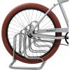 image:imageRetrospec Stash Rack 2 4 amp 5 Bike Floor Stand Bicycle Storage Organizer for Mountain Bike Road Bike Weather Resistant Fine Powder Steel Coating Fits Wheels up to 3  for Mountain Bike Road Bike Weather Resistant Fits Wheels up to 3Grey