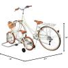 image:imageRetrospec Stash Rack 2 4 amp 5 Bike Floor Stand Bicycle Storage Organizer for Mountain Bike Road Bike Weather Resistant Fine Powder Steel Coating Fits Wheels up to 3  for Mountain Bike Road Bike Weather Resistant Fits Wheels up to 3Grey