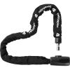 image:imageRetrospec Hero Plus Bicycle Chain Lock with Key Heavy Duty AntiTheft Bike Lock 10mm 3 Cut Resistant 3T Manganese Steel Chain and Weather Resistant Nylon SleeveOne Size