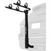 image:imageRetrospec Lenox 25  Bike Hitch Rack for Cars Trucks SUVs with 2 Hitch  Foldable Steel Frame with AntiRattle Adapter Tie Down Cradles and Straps  Fits Most FramesBlack