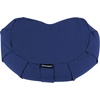 image:imageRetrospec Sedona Zafu Meditation Cushion with Buckwheat Hull Fill  Adjustable Yoga amp Pilates Equipment Support  17in Crescent Cotton CoverMidnight Blue