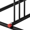 image:imageRetrospec Commercial Grid Bike Rack  Single amp Double Sided  Bicycle Storage Stand for Garages Stores Schools amp Universities Power Coated Steel  for Garages for Stores for Schools for UniversitiesBlack