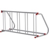 image:imageRetrospec Commercial Grid Bike Rack  Single amp Double Sided  Bicycle Storage Stand for Garages Stores Schools amp Universities Power Coated Steel  for Garages for Stores for Schools for UniversitiesSilver