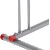image:imageRetrospec Commercial Grid Bike Rack  Single amp Double Sided  Bicycle Storage Stand for Garages Stores Schools amp Universities Power Coated Steel  for Garages for Stores for Schools for UniversitiesSilver