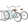image:imageRetrospec Commercial Grid Bike Rack  Single amp Double Sided  Bicycle Storage Stand for Garages Stores Schools amp Universities Power Coated Steel  for Garages for Stores for Schools for UniversitiesSilver
