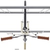 image:imageRetrospec Commercial Grid Bike Rack  Single amp Double Sided  Bicycle Storage Stand for Garages Stores Schools amp Universities Power Coated Steel  for Garages for Stores for Schools for UniversitiesSilver