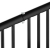 image:imageRetrospec Commercial Grid Bike Rack  Single amp Double Sided  Bicycle Storage Stand for Garages Stores Schools amp Universities Power Coated Steel  for Garages for Stores for Schools for UniversitiesBlack