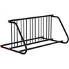 image:imageRetrospec Commercial Grid Bike Rack  Single amp Double Sided  Bicycle Storage Stand for Garages Stores Schools amp Universities Power Coated Steel  for Garages for Stores for Schools for UniversitiesBlack