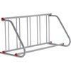 image:imageRetrospec Commercial Grid Bike Rack  Single amp Double Sided  Bicycle Storage Stand for Garages Stores Schools amp Universities Power Coated Steel  for Garages for Stores for Schools for UniversitiesSilver