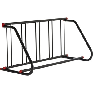 image:imageRetrospec Commercial Grid Bike Rack  Single amp Double Sided  Bicycle Storage Stand for Garages Stores Schools amp Universities Power Coated Steel  for Garages for Stores for Schools for UniversitiesBlack